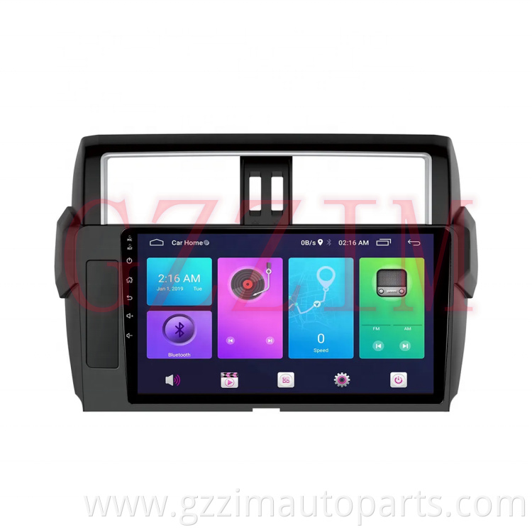 Hot Sale Car Radio IPS Android Multimedia Player GPS Navigation For prado FJ150 150 2014-2017